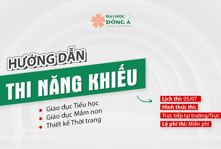 HƯỚNG DẪN THI NĂNG KHIẾU NĂM 2023